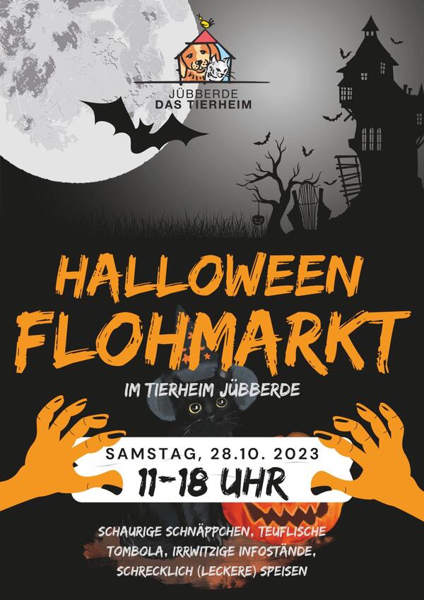 Halloween Flyer Tierheim
